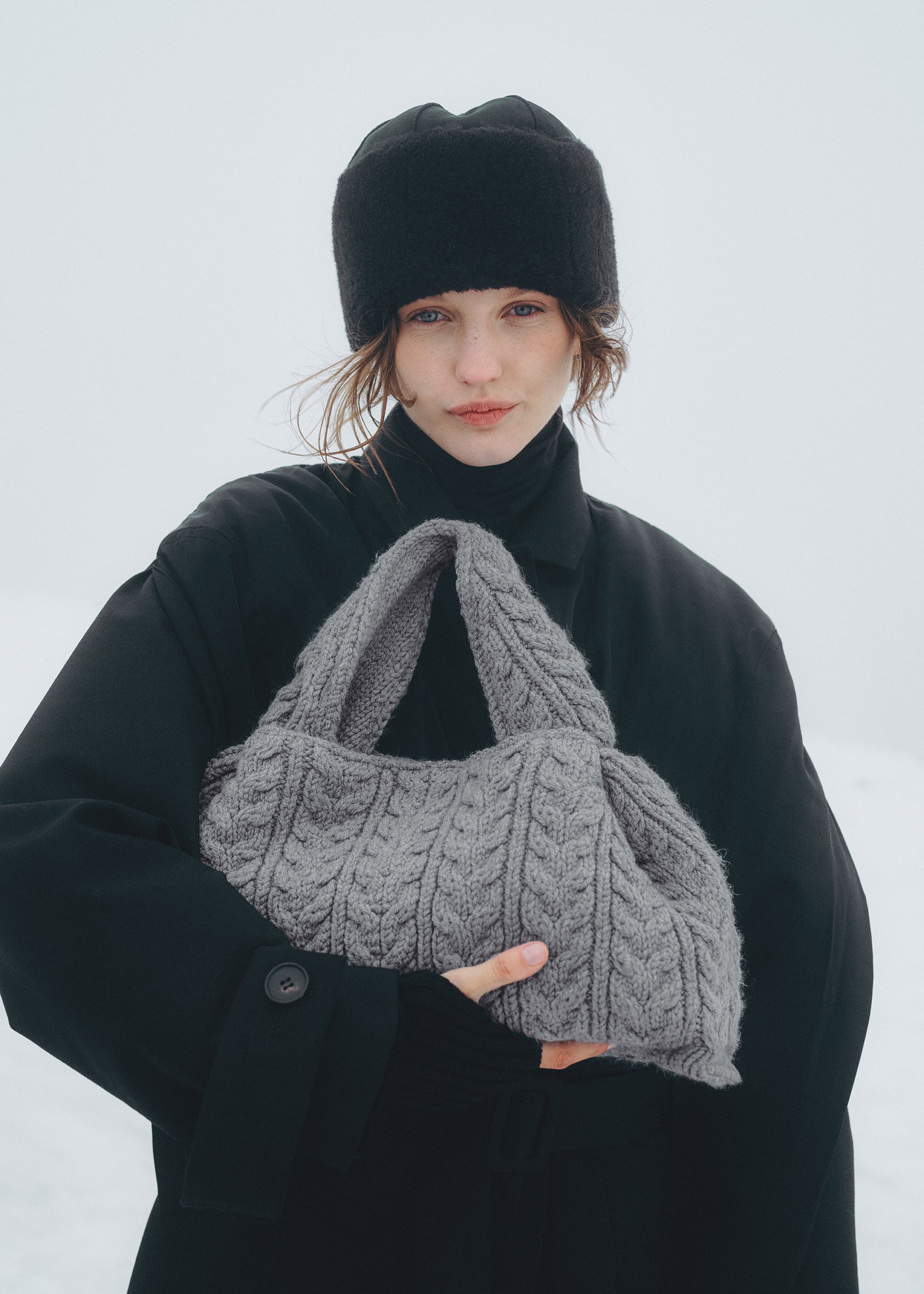Numéro Neuf Large - Merino Stone