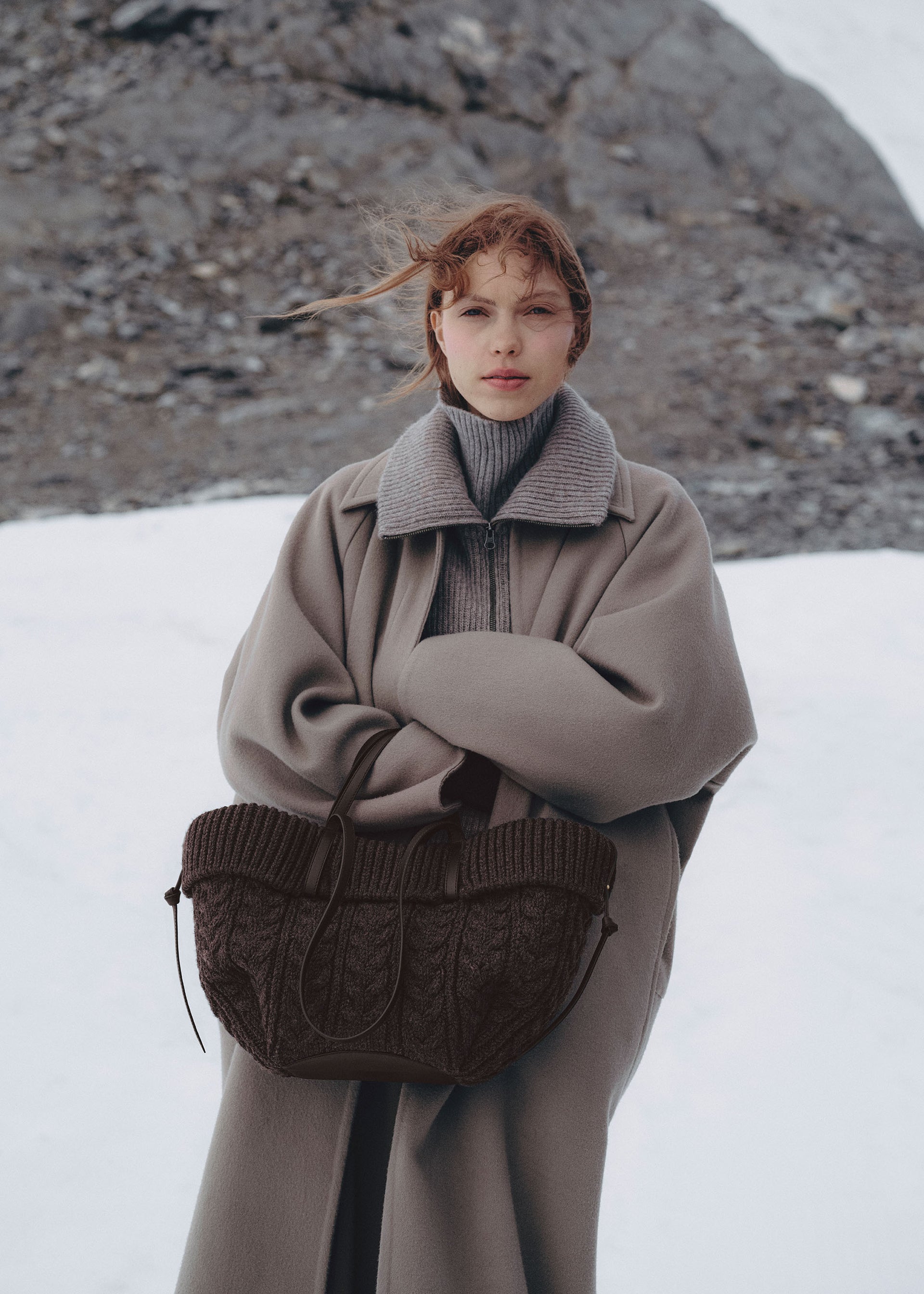 Cyme Mini - Merino Ebony