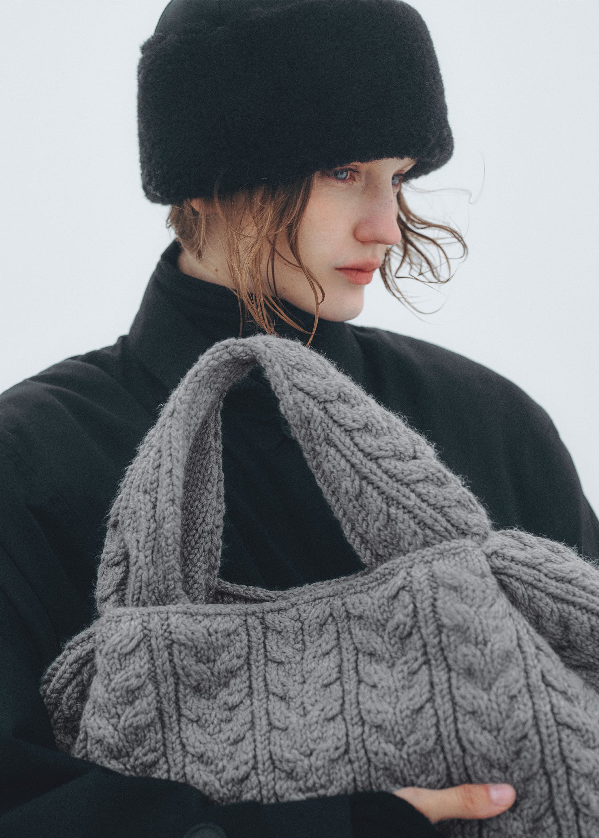 Numéro Neuf Large - Merino Stone