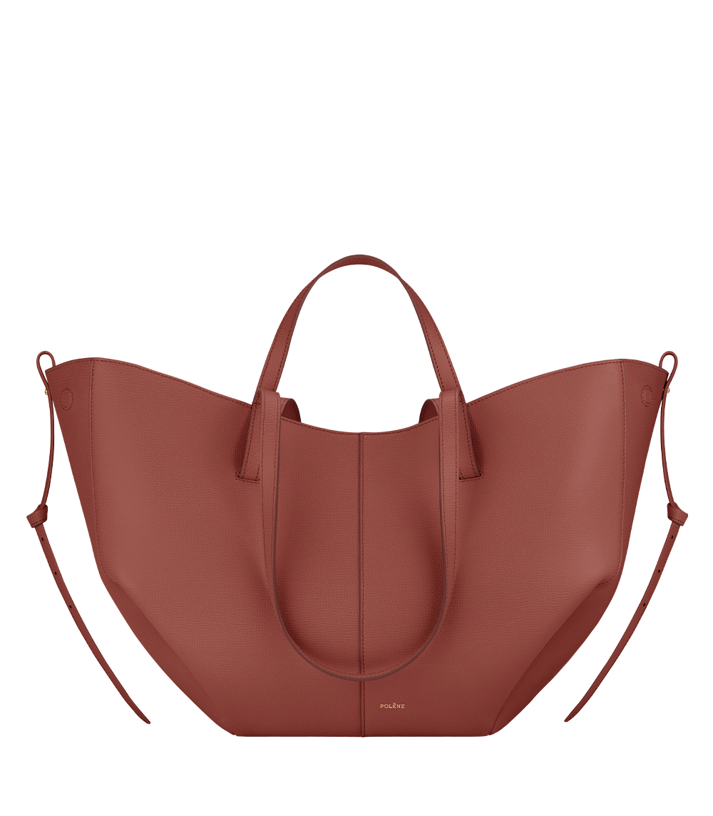 Polène | Bag - Cyme - Textured Terracotta – Polène US