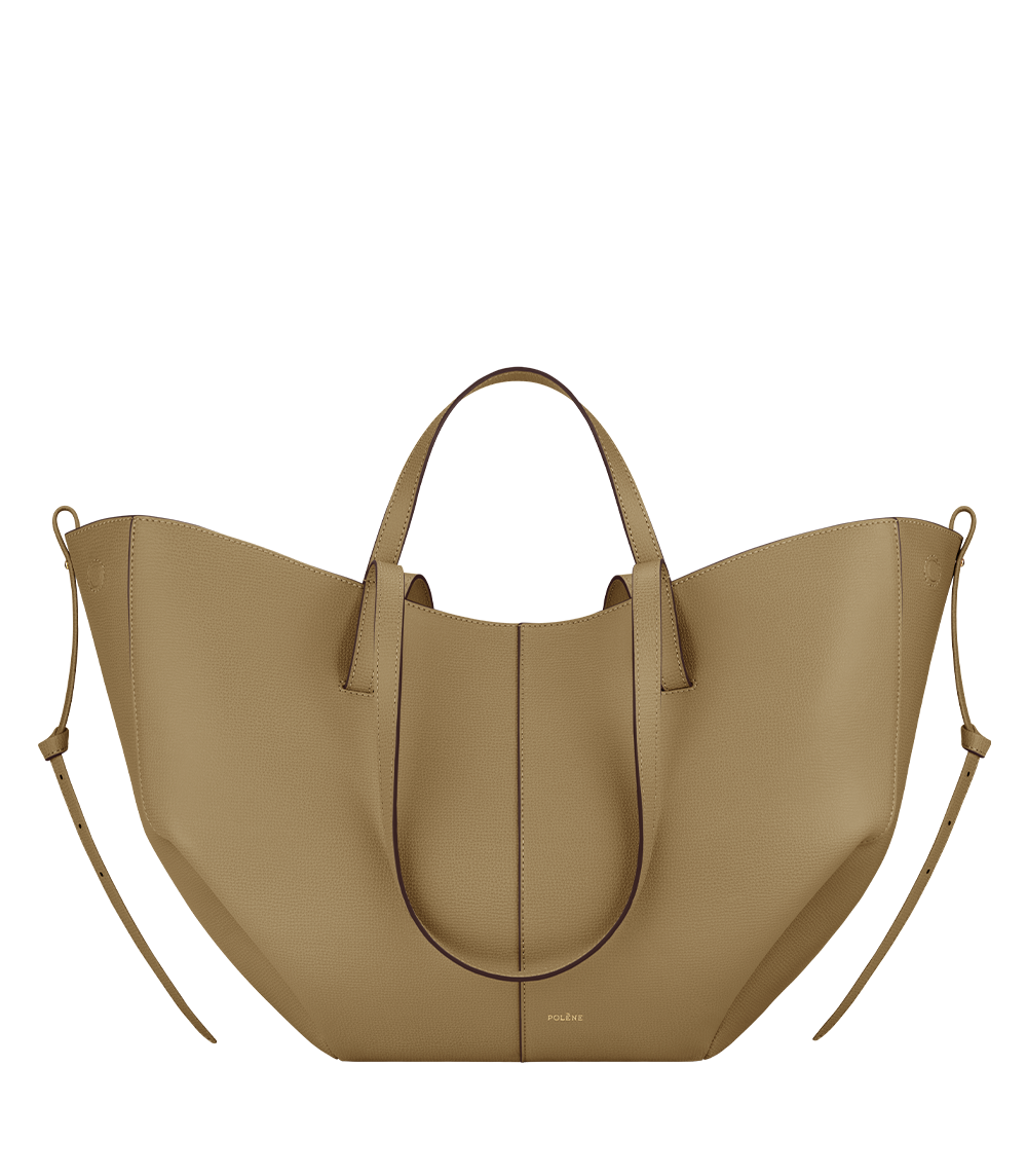 Polène | Bag - Cyme - Textured Smoky Olive – Polène US