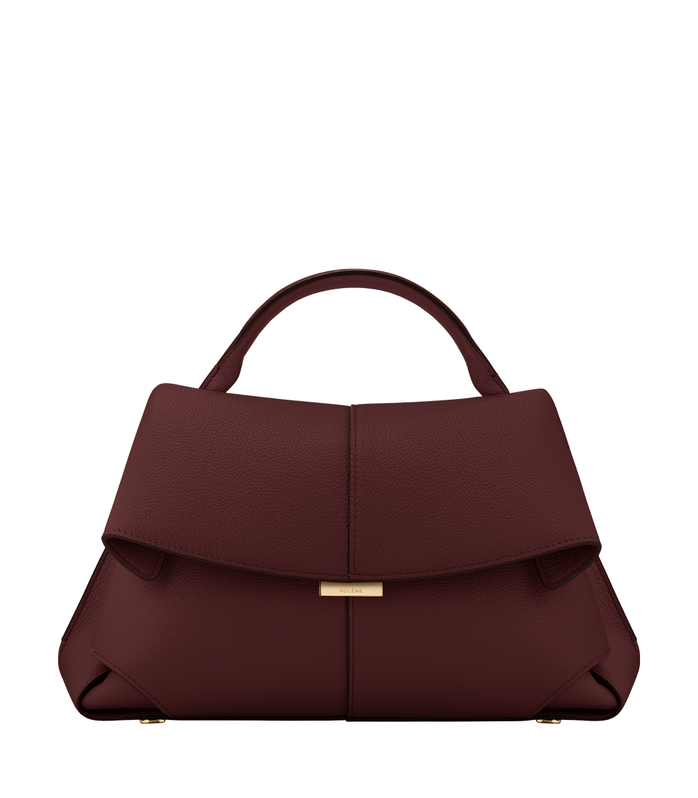 Polène | Bag - Mokki - Textured Black Cherry – Polène US Polène | Bag - Mokki - Textured Black Cherry – Polène US