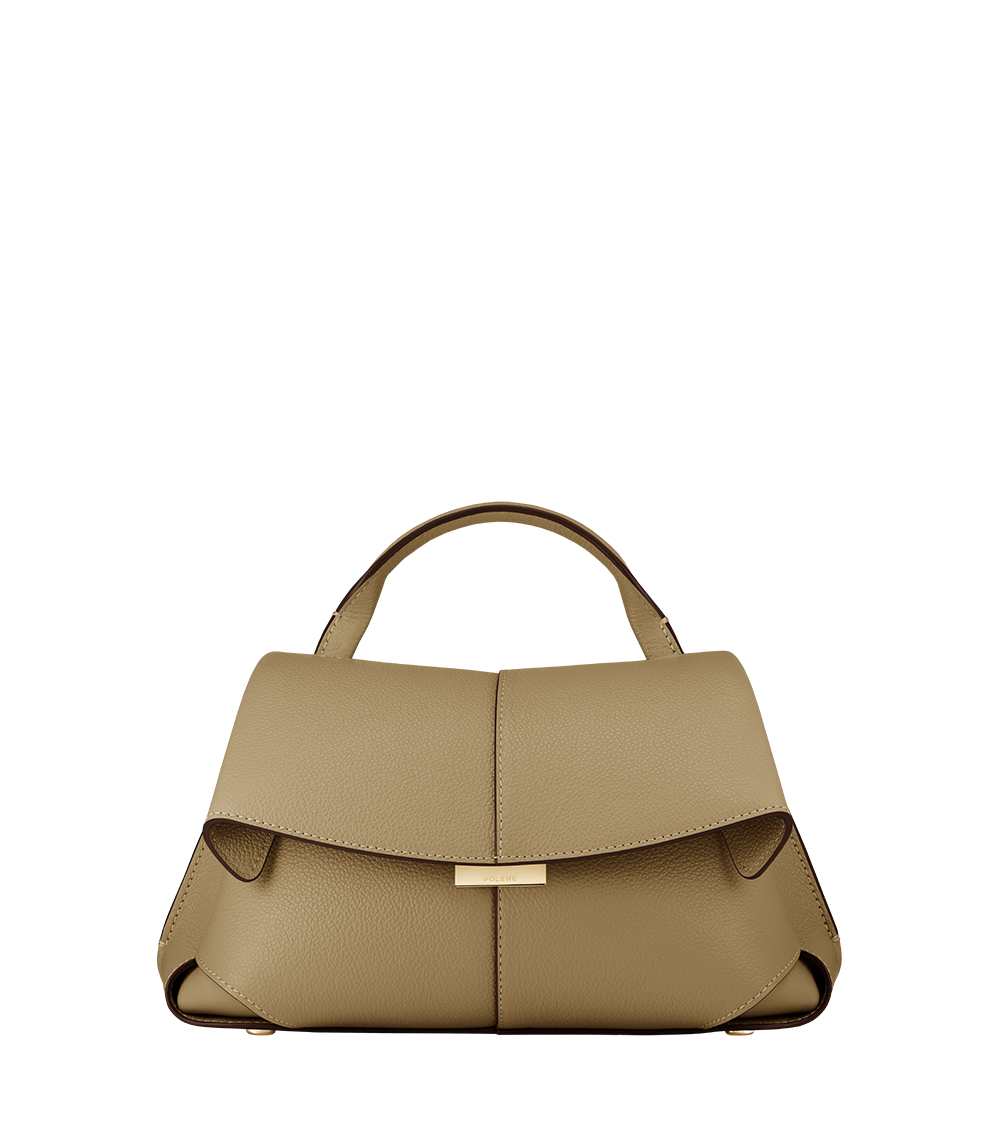 Polène | Bag - Mokki Mini - Textured Smoky Olive – Polène US