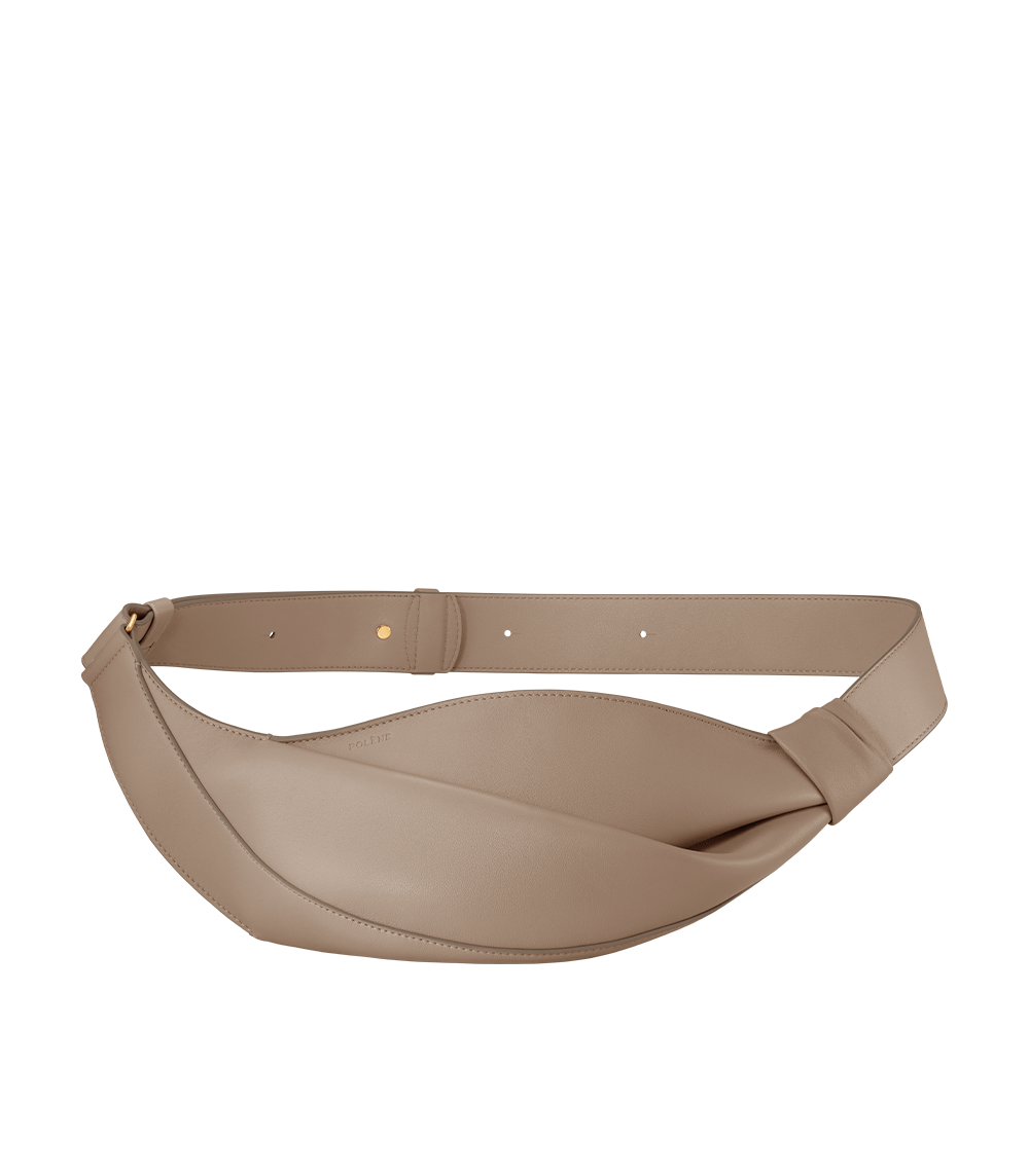 Polène | Bag - Neyu - Smooth Taupe Polène | Bag - Neyu - Smooth Taupe
