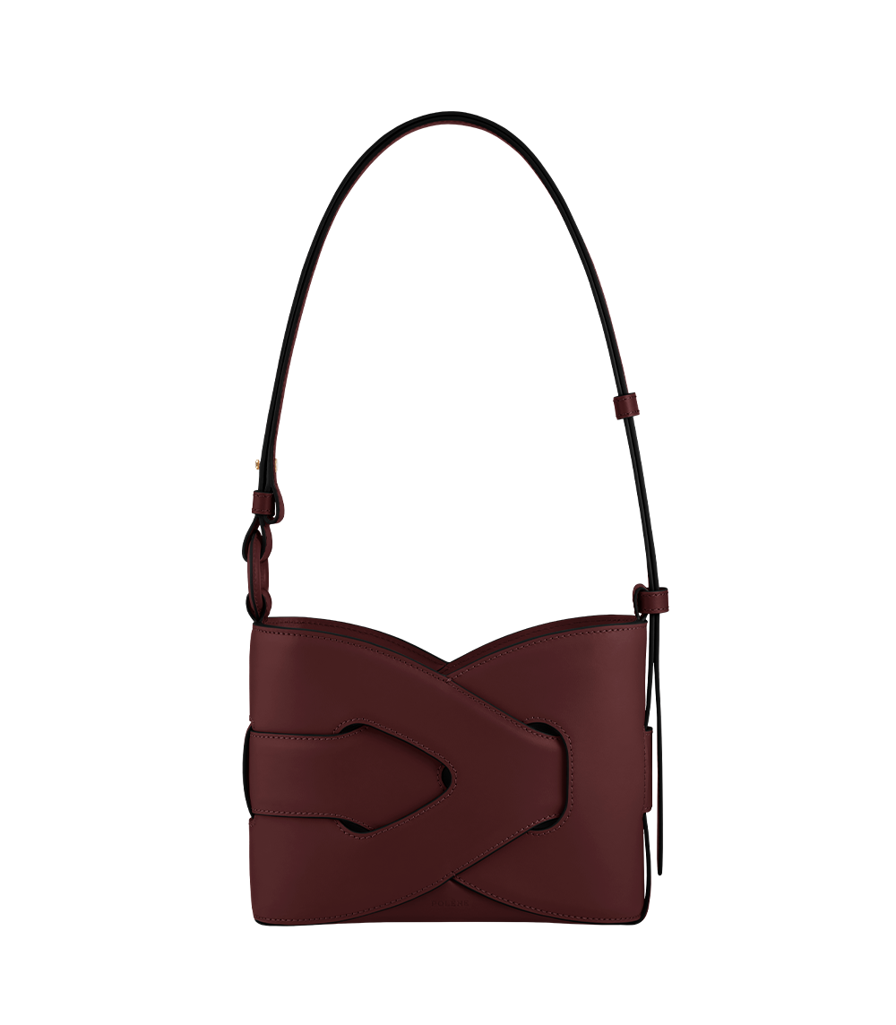 Polène | Bag - Nodde - Smooth Black Cherry – Polène US Polène | Bag - Nodde - Smooth Black Cherry – Polène US