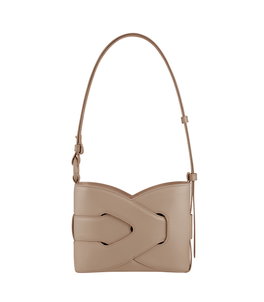 Polène | Bag - Nodde - Smooth Taupe Polène | Bag - Nodde - Smooth Taupe