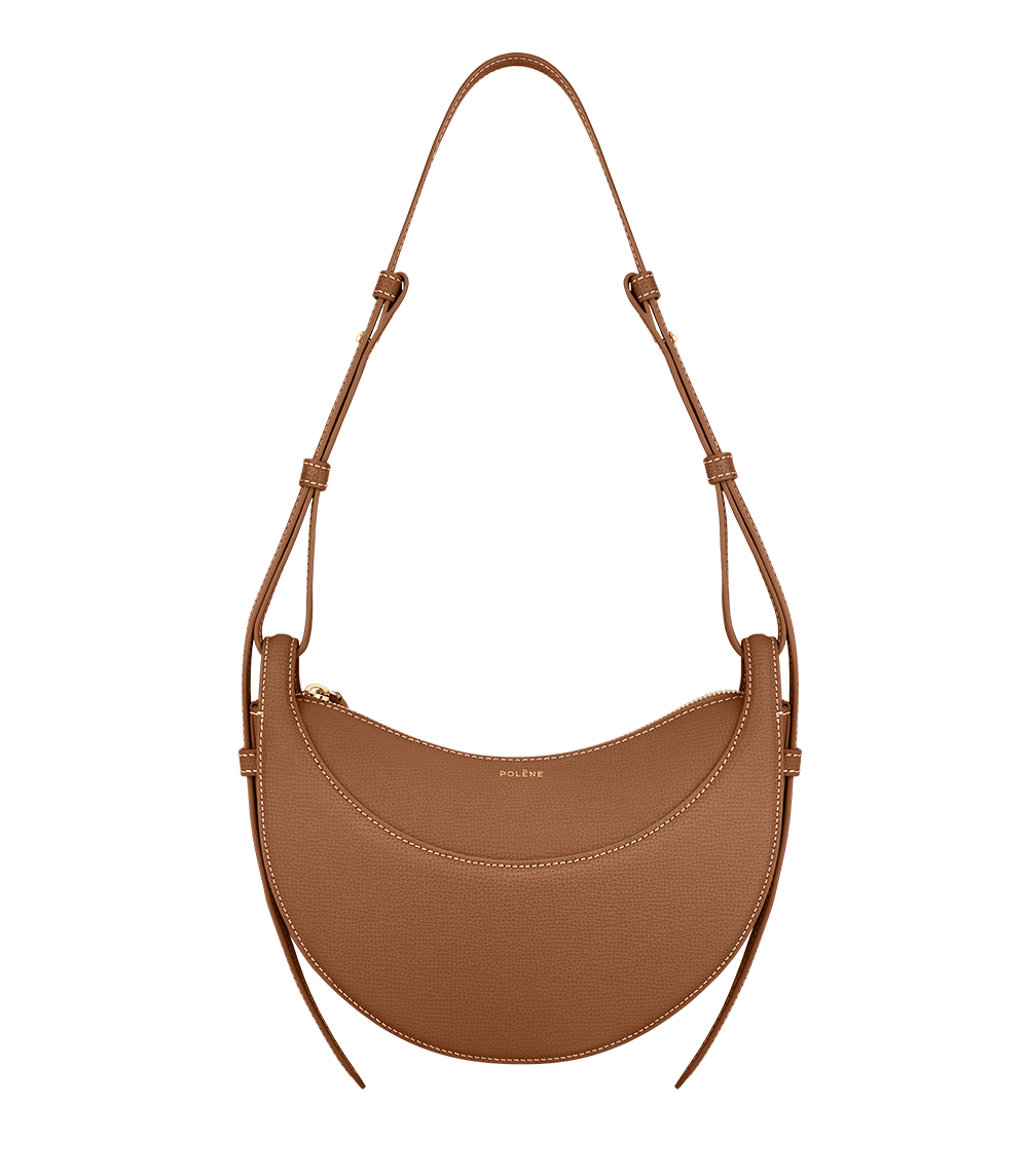 Numero Dix Textured Camel Polene Handbags for women