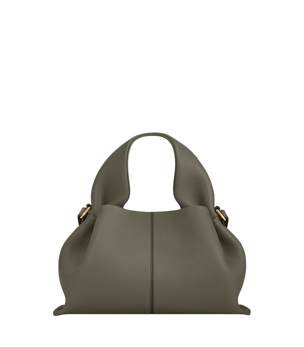 Polène | Bag - Numéro Neuf Mini - Textured Smoky Green – Polène US Polène | Bag - Numéro Neuf Mini - Textured Smoky Green – Polène US