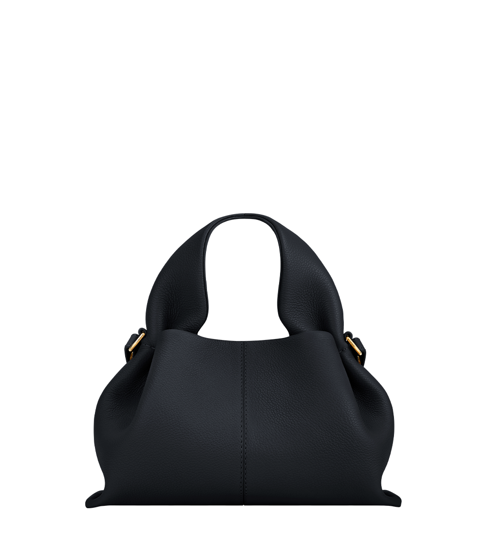 Polène | Bag - Numéro Neuf Mini - Textured Deep Blue – Polène US