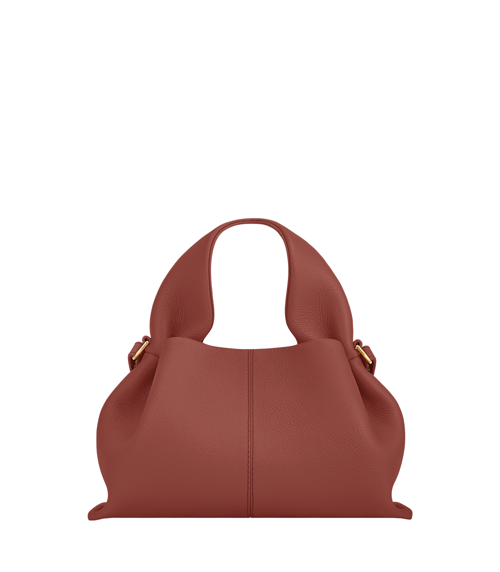 Polène | Bag - Numéro Neuf Mini - Textured Terracotta – Polène US
