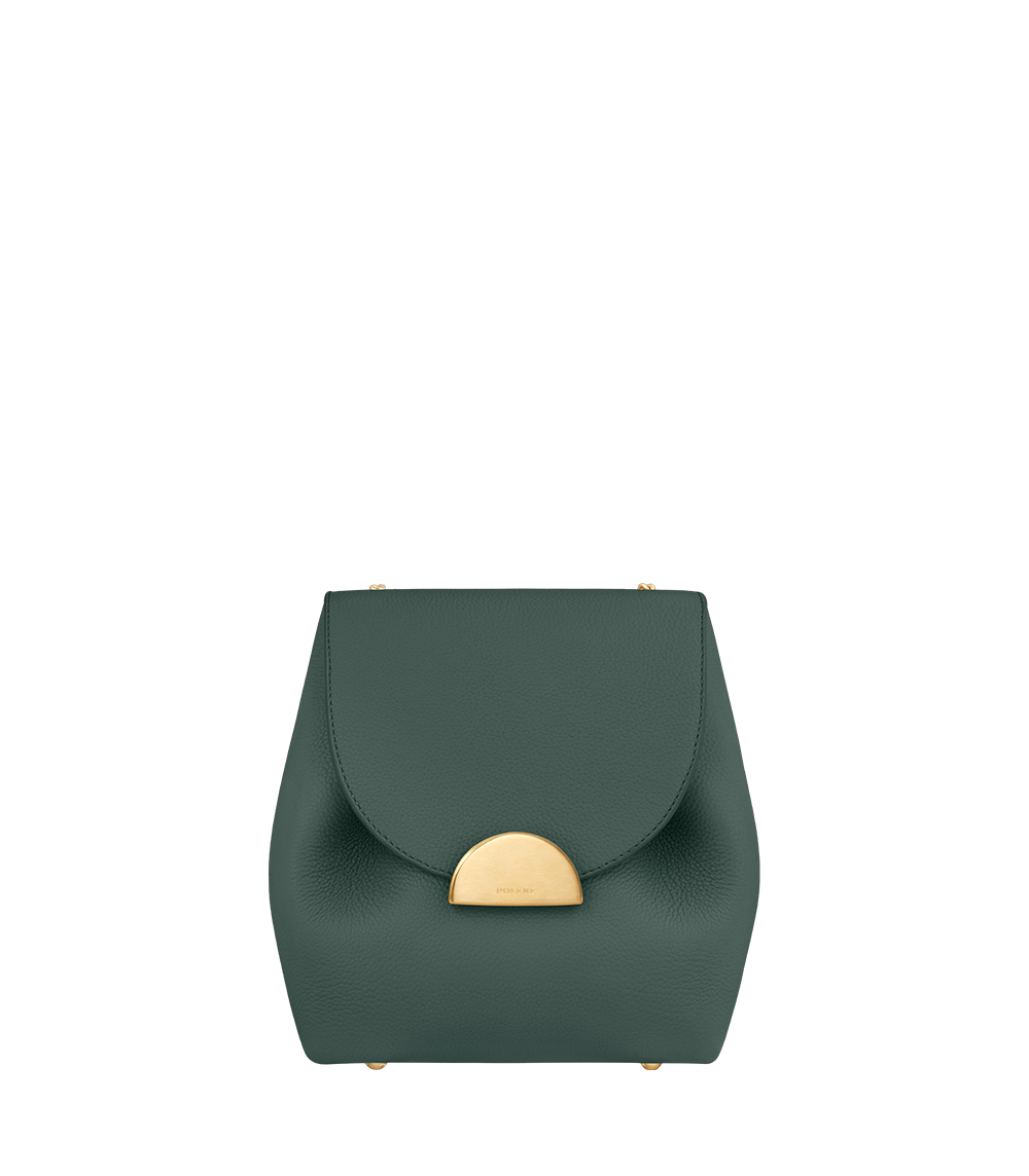 Polene Bag Numero Un Mini Textured Ivy