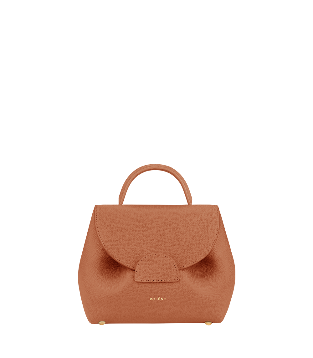 Polène | Bag - Numéro Un Nano - Textured Peach Polène | Bag - Numéro Un Nano - Textured Peach