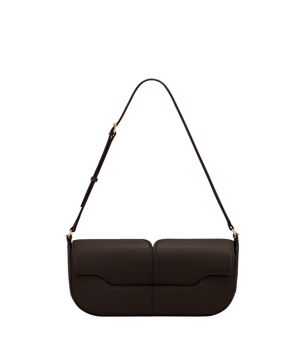【 Polene ポレーヌ】OSMO Polène | Bag - Osmo - Smooth Ebony