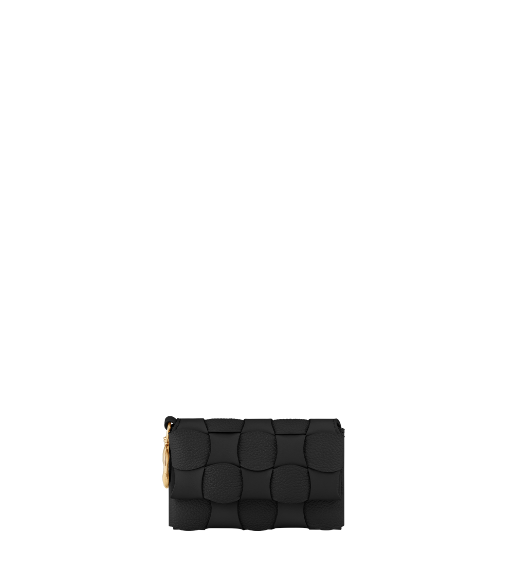 【新品送料込】ポレーヌ Neitiカードホルダーエディション デュオ ブラック Polène | Card Holder - Neiti - Duo Black