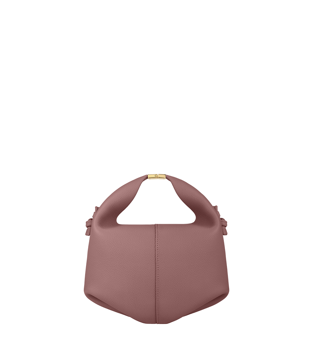 Polène | Bag - Béri - Lilac Textured Leather