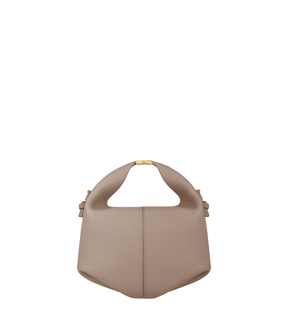 Polène | Bag - Béri - Taupe Textured Leather