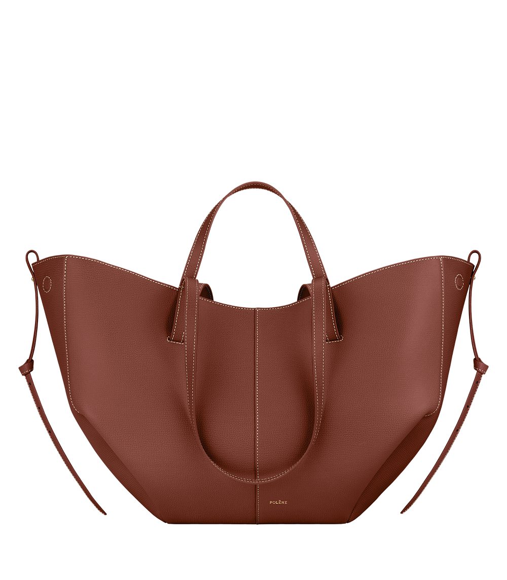 Polène | Bag - Cyme - Textured Cognac