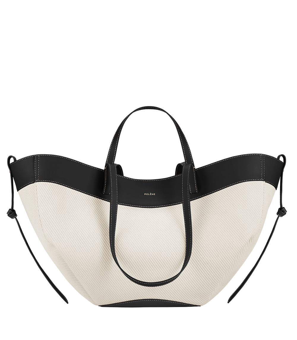 Polène | Bag - Cyme - Black Canvas – Polène US Polène | Bag - Cyme - Black Canvas – Polène US