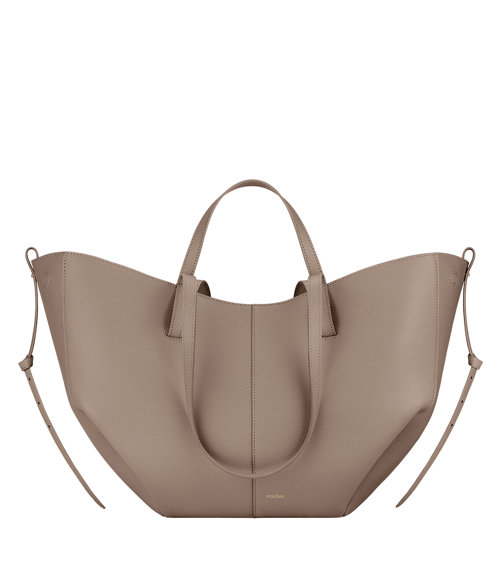 Polène | Bag - numéro Sept Mini - Taupe Textured Leather