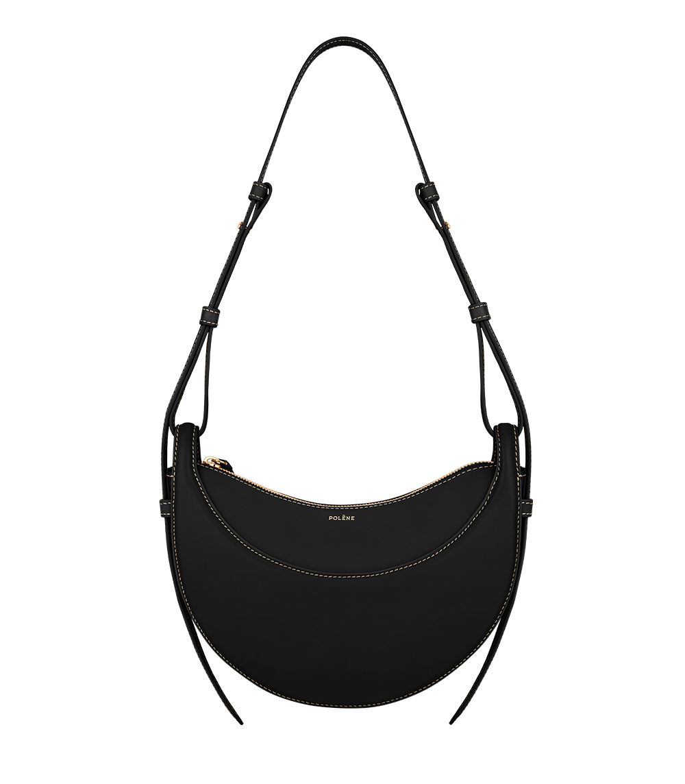 Polène | Bag - Numéro Dix - Smooth Black Polène | Bag - Numéro Dix - Smooth Black