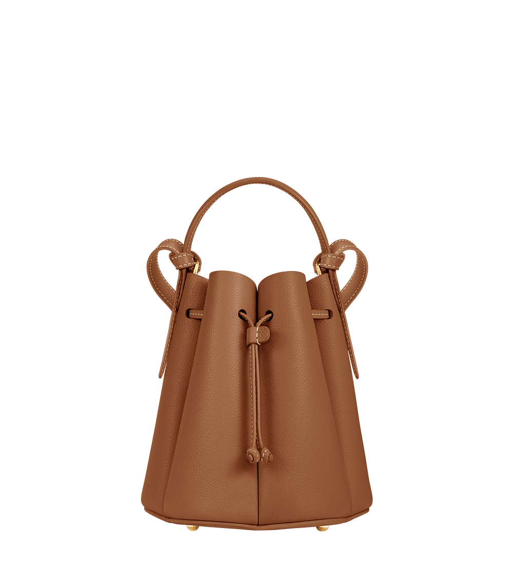 ★POLENE★ Numero Huit Mini バケツ型 ショルダーバッグ Polène | Bag - Numéro Huit Mini - Textured Camel