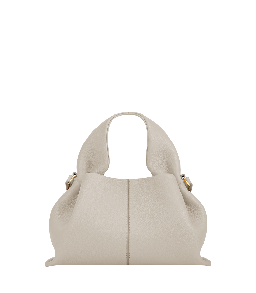 Polene Numero Neuf Mini チョーク ポレーヌ Polène | Bag - Numéro Neuf Mini - Textured Chalk