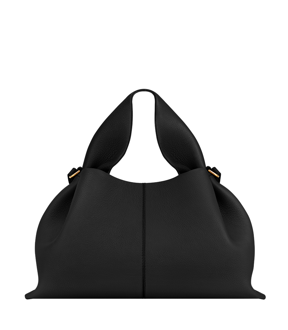 Polene Bag Numero Neuf Textured Black