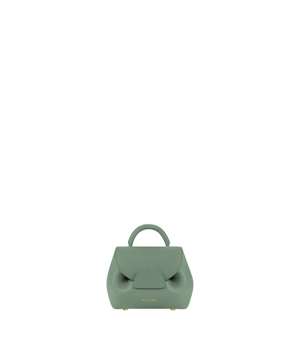 Polène | Bag - Numéro UnMicro - Sage Textured Leather