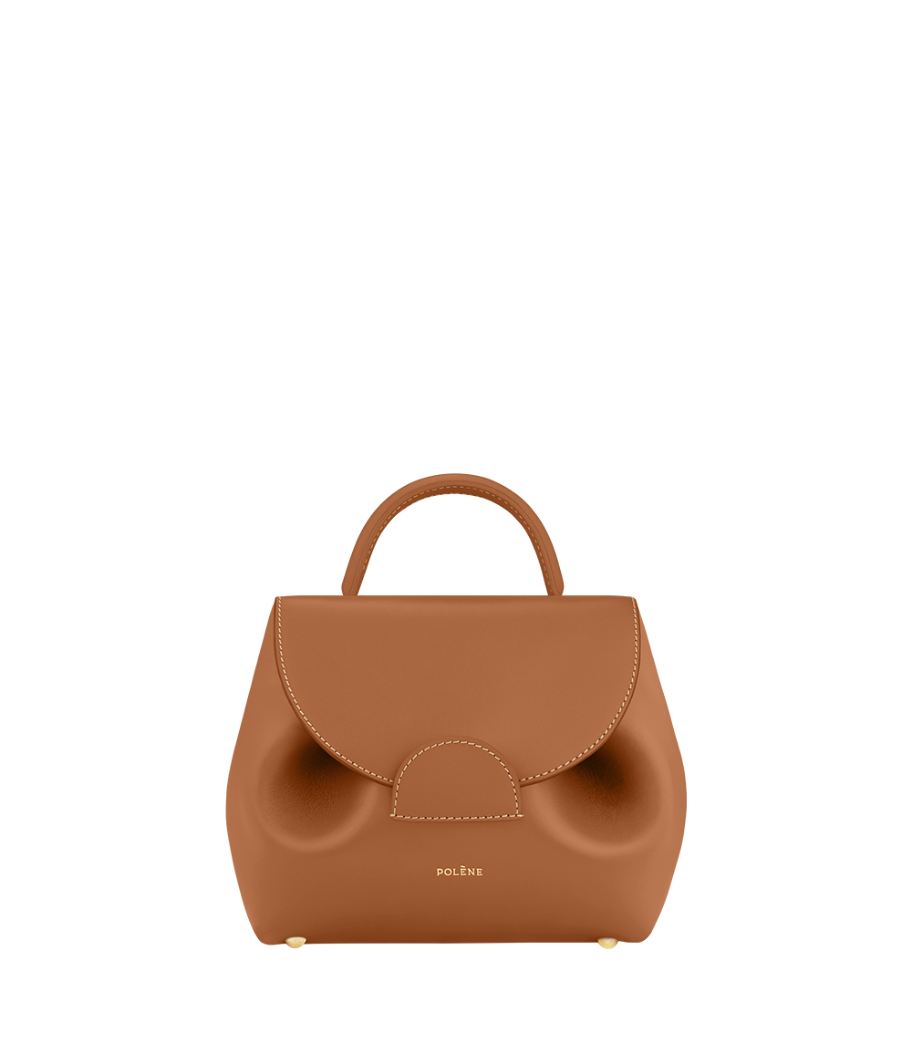 ポレーヌ Poléne Numéro Un Nano Polène | Bag - Numéro Un Nano - Smooth Camel