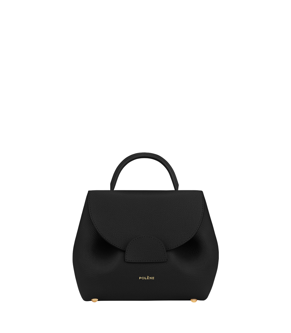 25日限定価格*POLENE Numéro Un Nano エディションブラック Polène | Bag - Numéro Un Nano - Textured Black