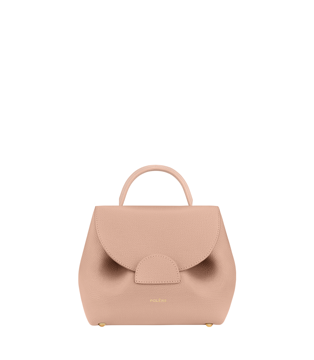 Polène | Bag - Numéro Un Nano - Textured Nude – Polène US Polène | Bag - Numéro Un Nano - Textured Nude – Polène US