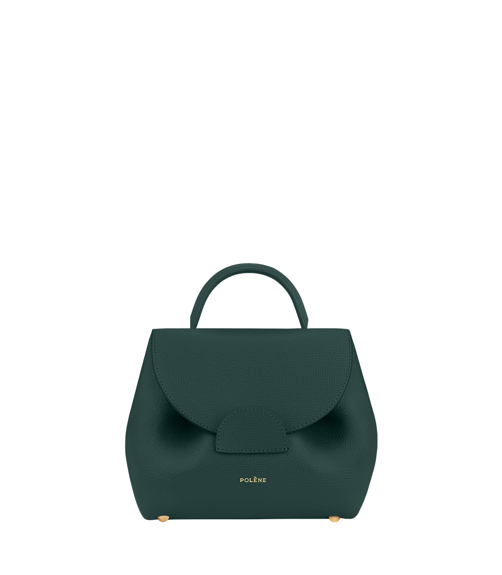 Polene Paris, Bags, Polene Paris Shoulder Bag In Number One Mini Green