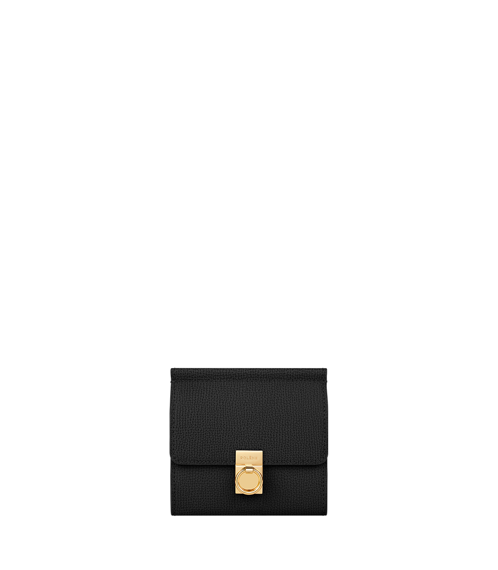 Polène | Wallet Numéro Sept - Textured Black – Polène US Polène | Wallet Numéro Sept - Textured Black – Polène US