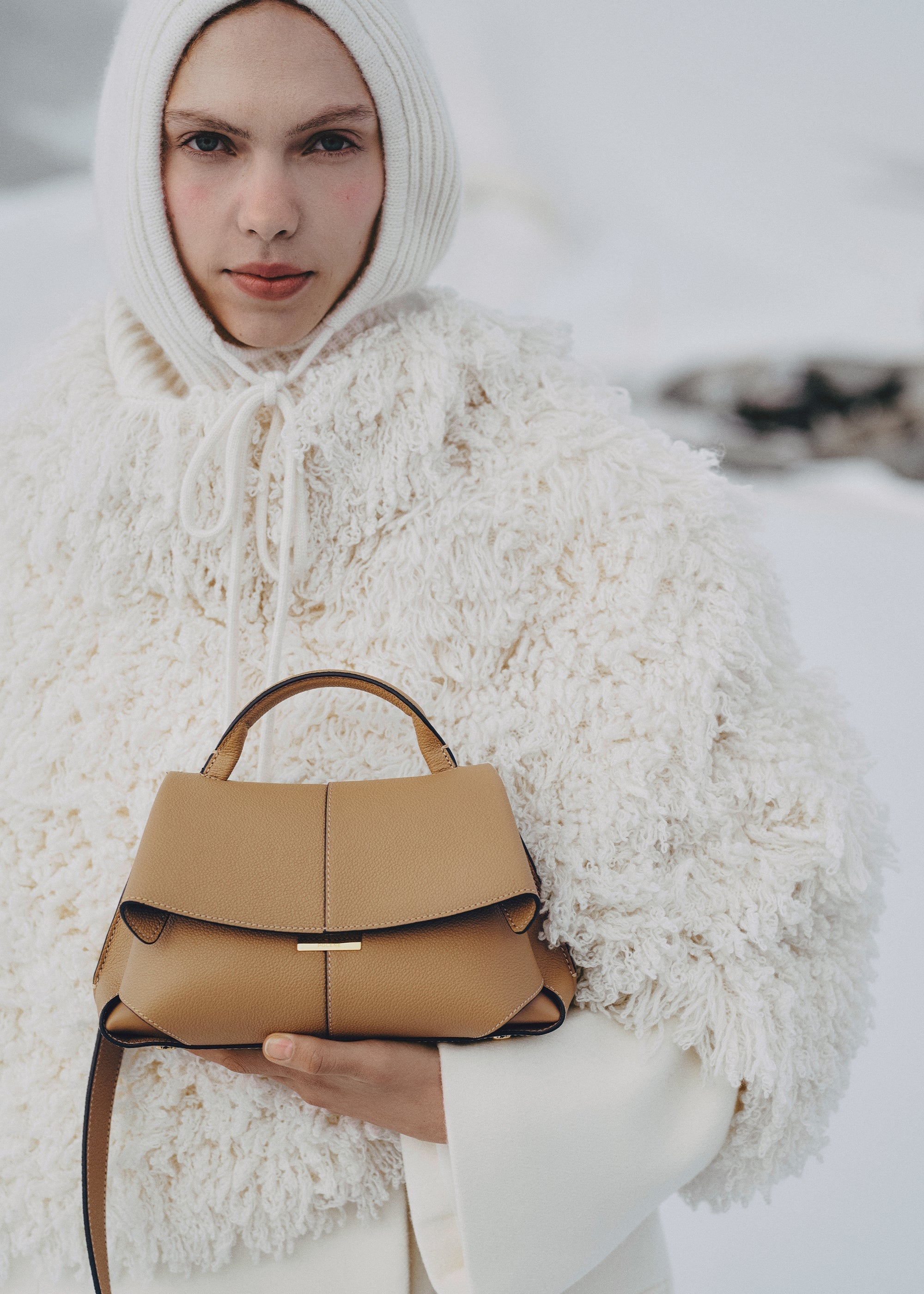 Polène | Bag - Numéro Neuf Mini - Textured Ebony