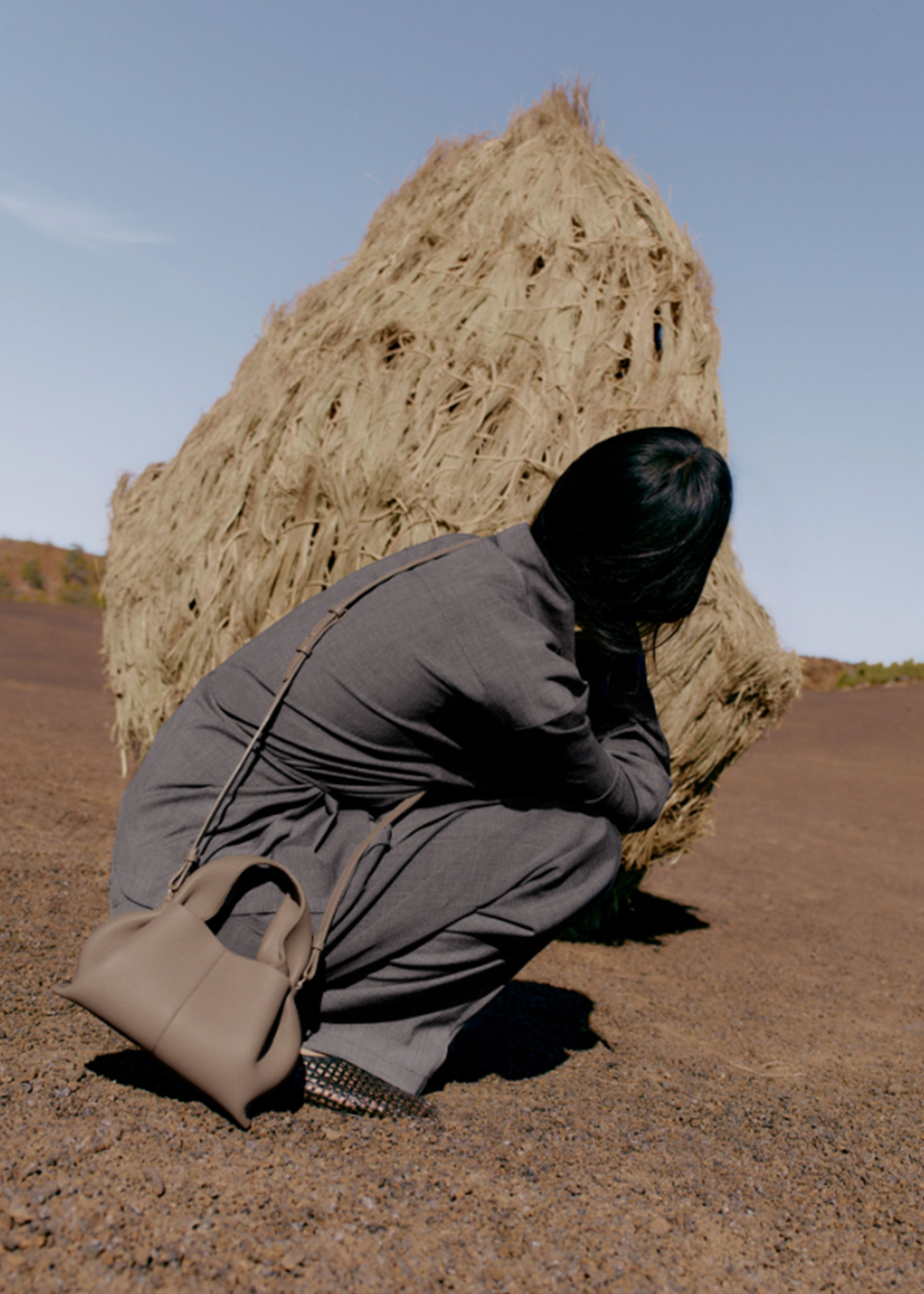 Polène | Bag - Numéro Neuf - Textured Chalk