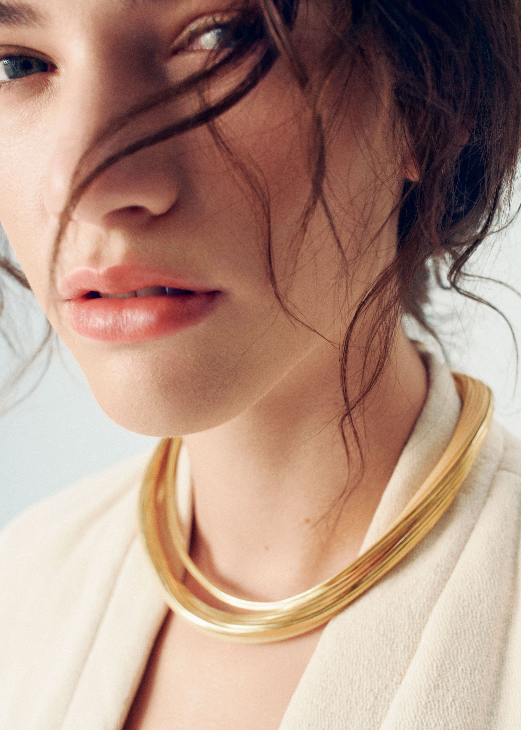 Polène | Chain - Eroz Double - 24 carat gold gilded​ – Polène US