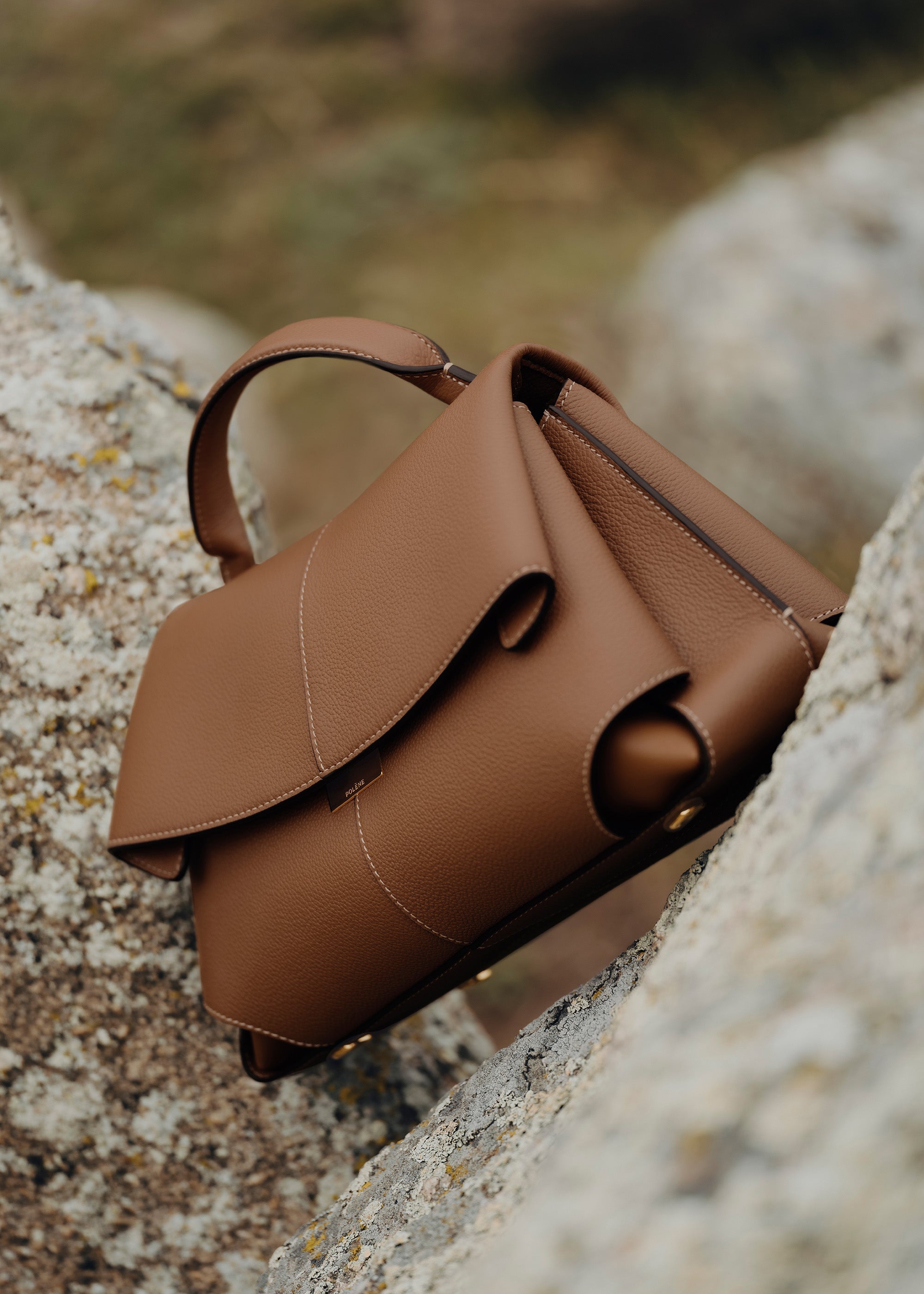 Polène | Bag - Numéro Neuf - Textured Camel Polène | Bag - Numéro Neuf - Textured Camel
