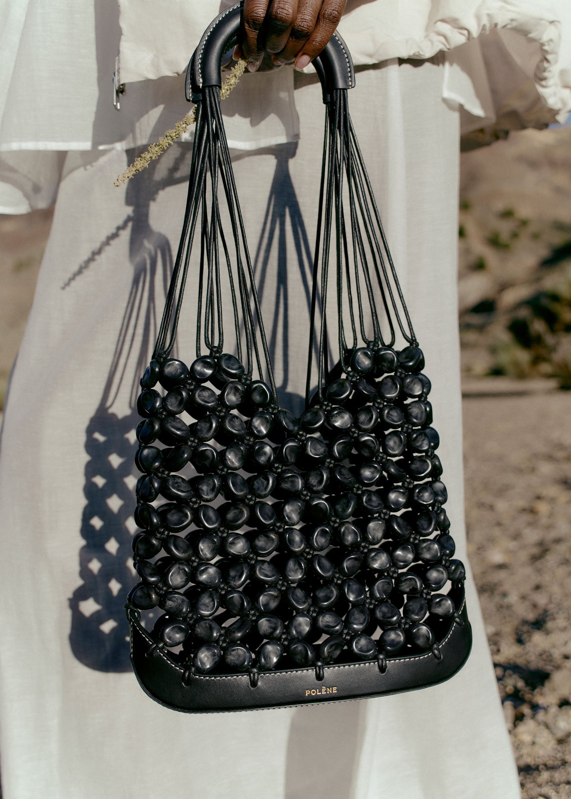 Polène Bag Numéro Un Textured Pink - Main Image