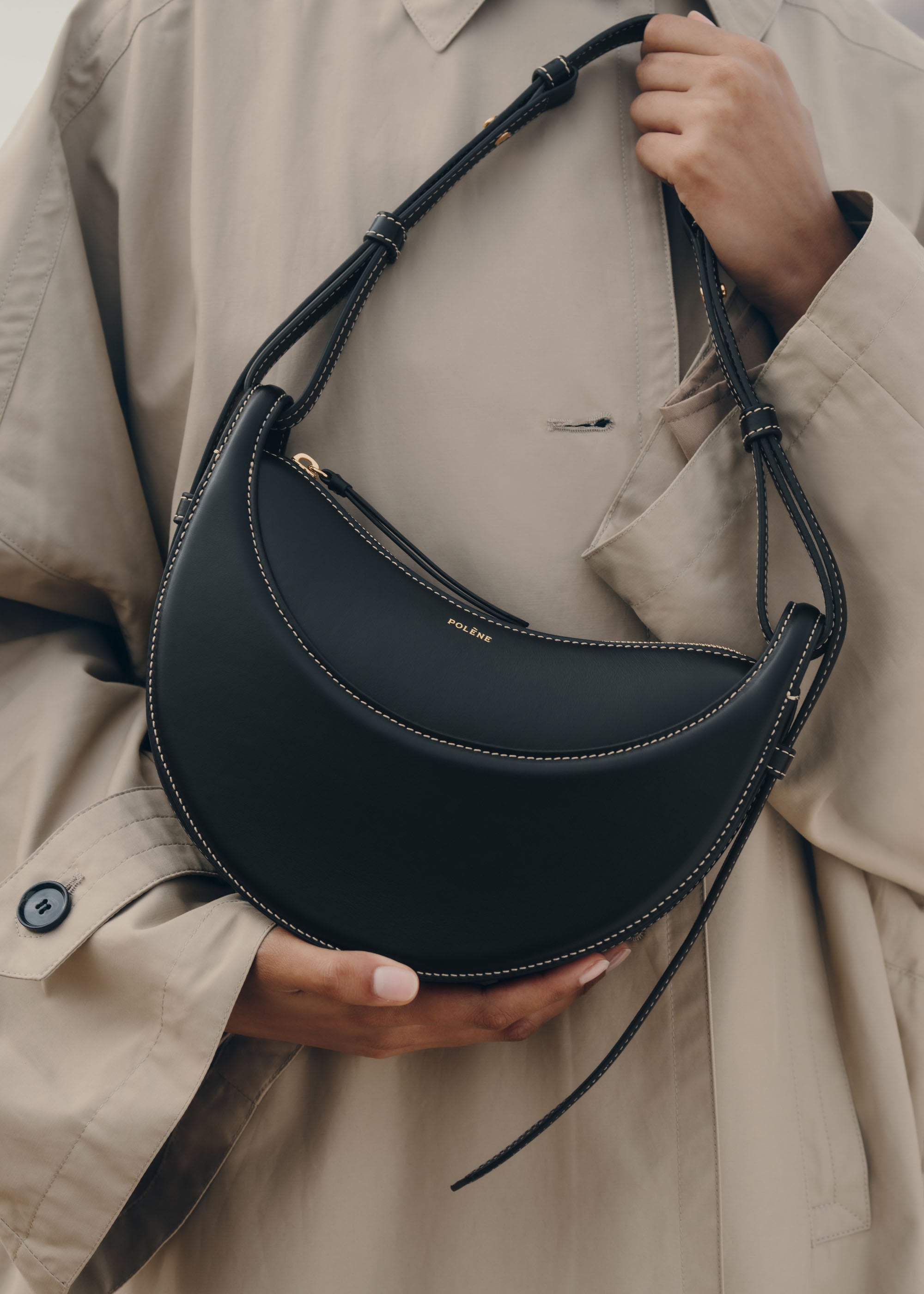 Polène | Bag - Numéro Dix - Monochrome Black