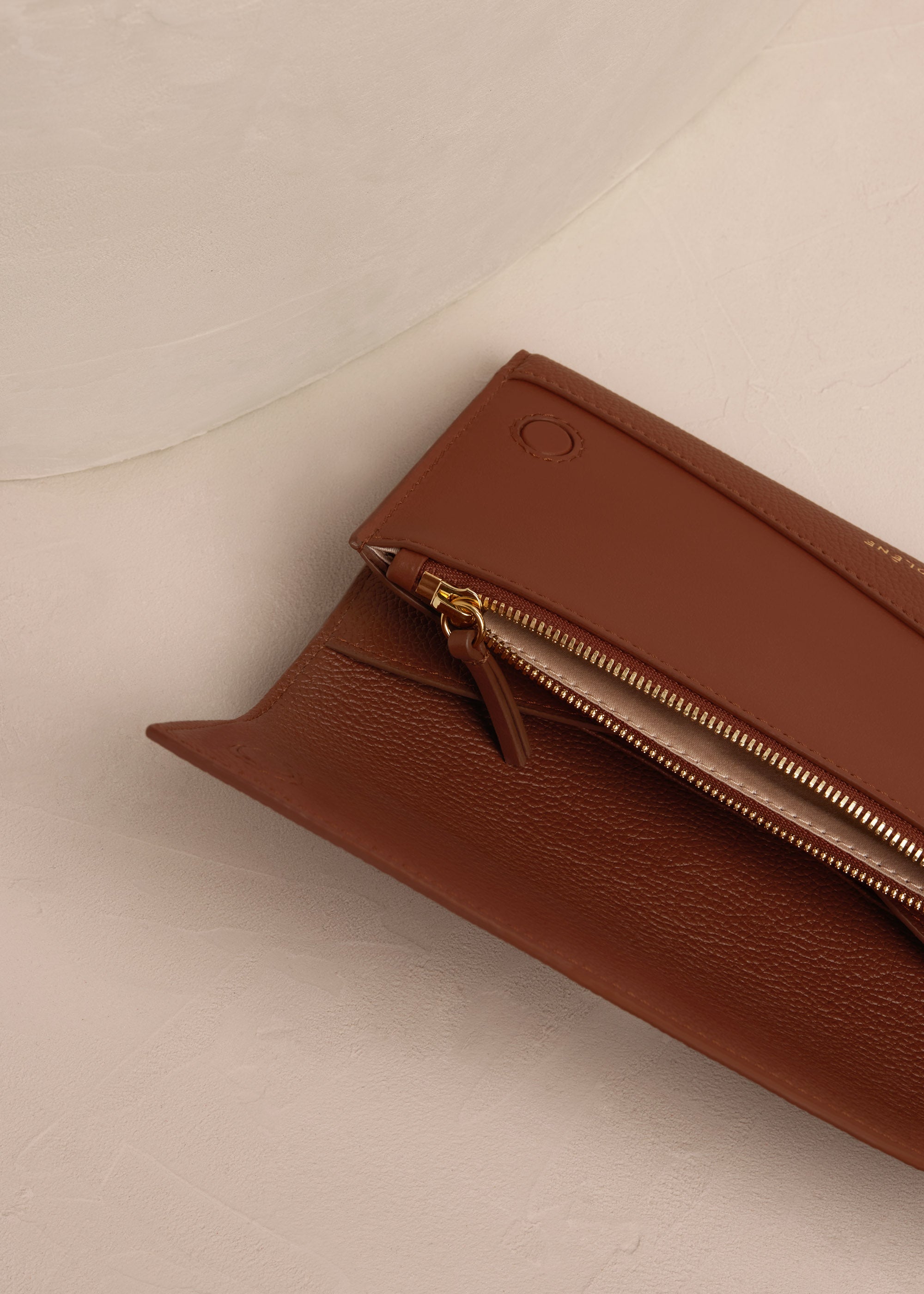 Sierra Wallet - Duo Cognac – Polène