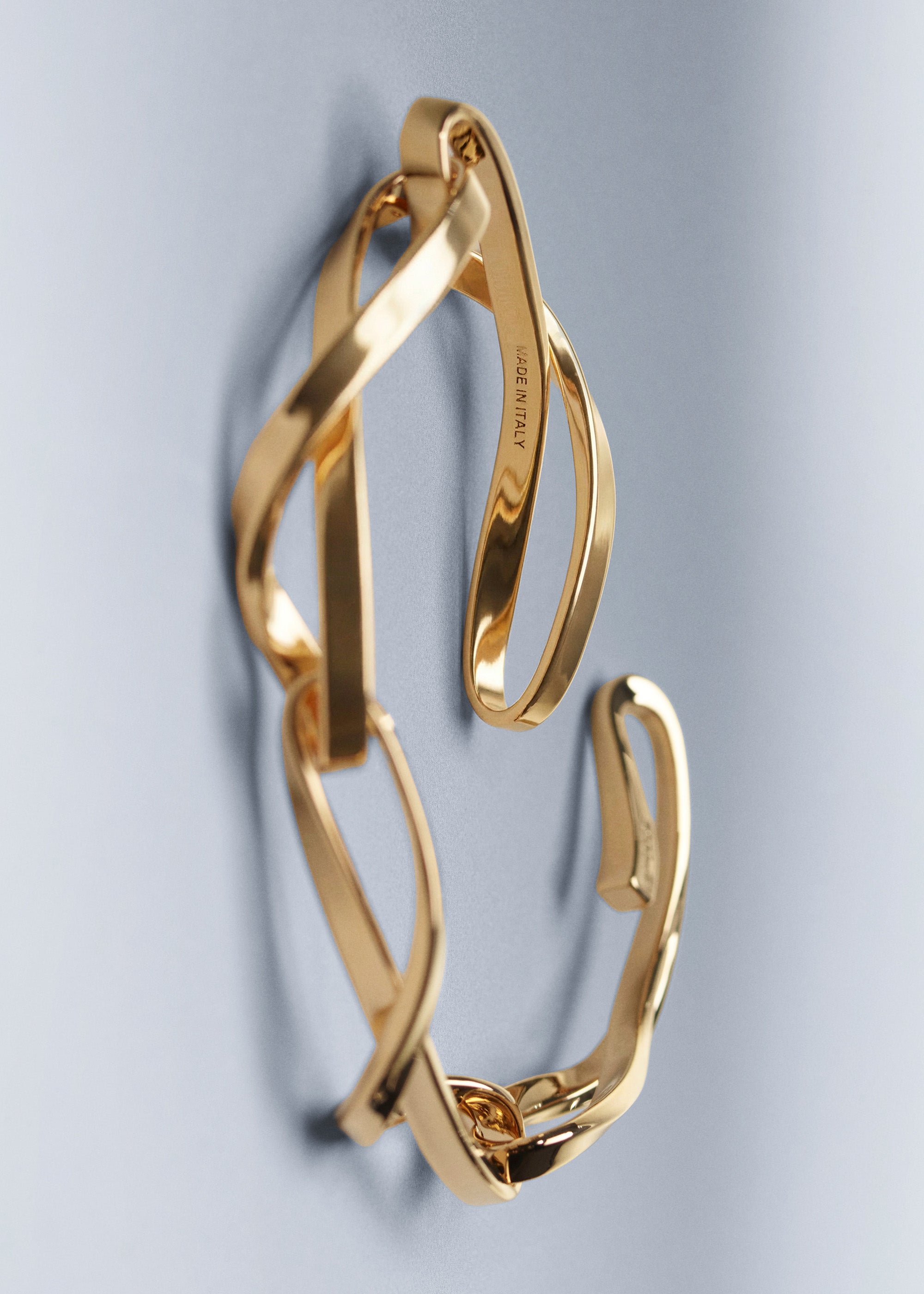 Polène | Chain Bracelet - Éole - Gold in 24-carat gold gilding