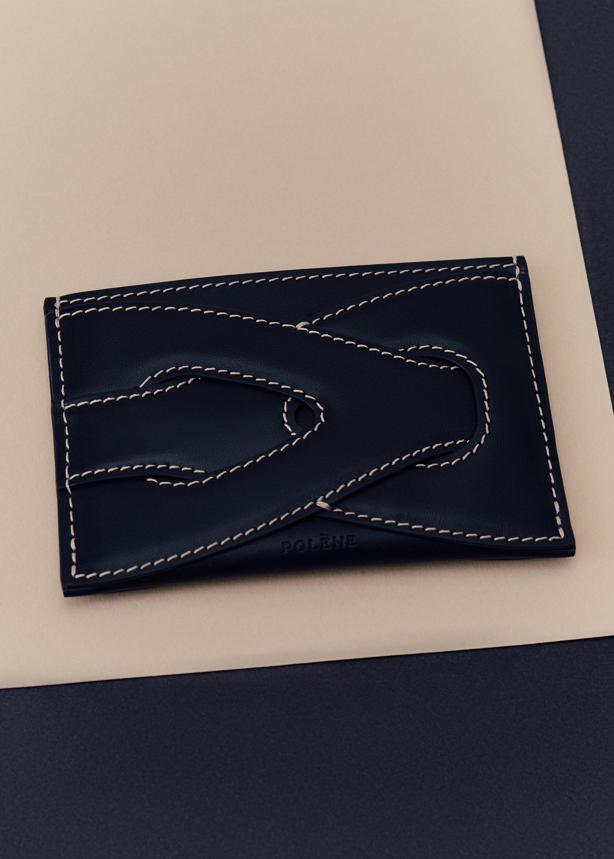 Polène | Card Holder - Nodde - Black – Polène US