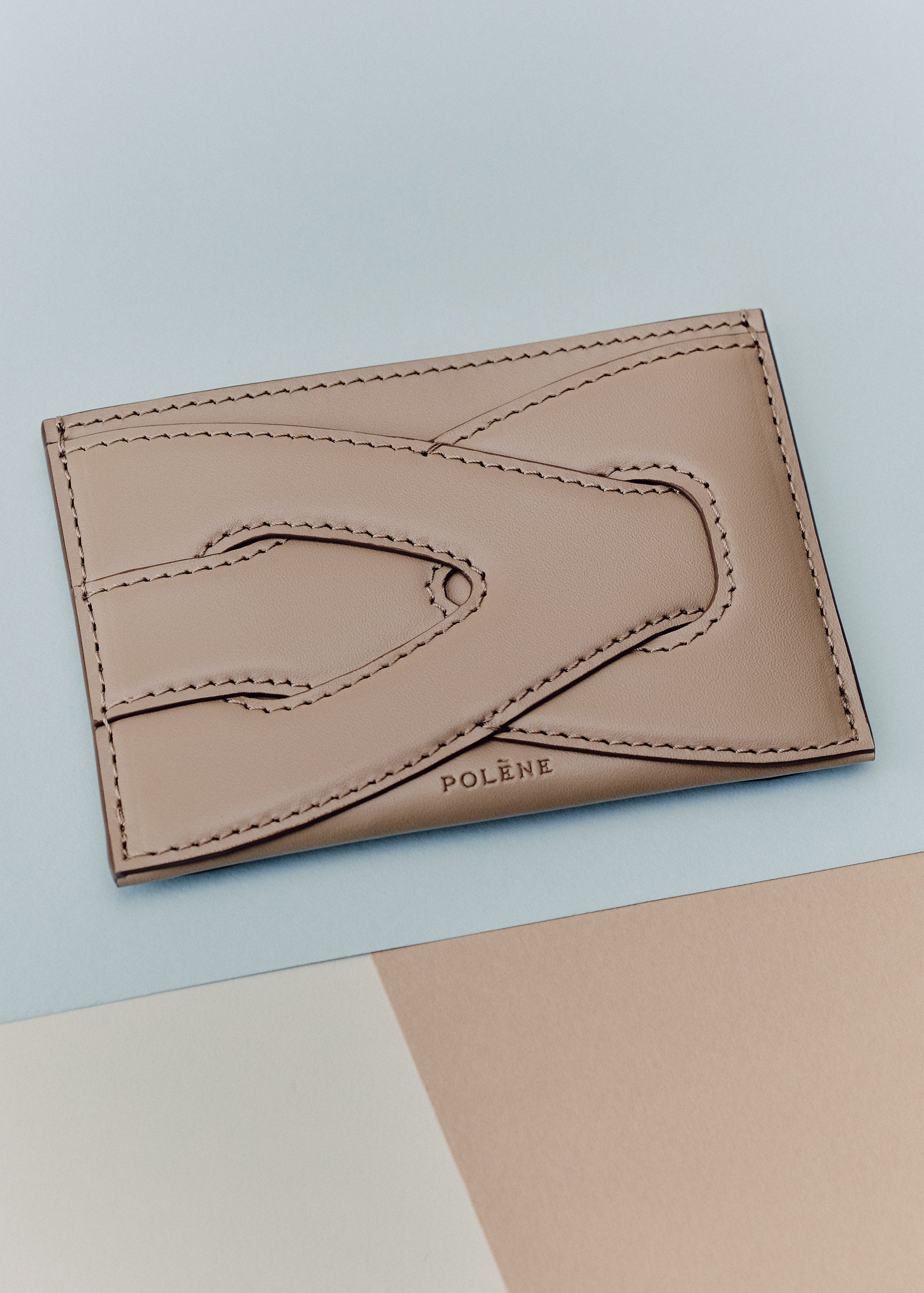 Polène Paris Nodde Smooth Taupe ポレーヌ Polène | Bag - Nodde - Smooth Taupe – Polène US