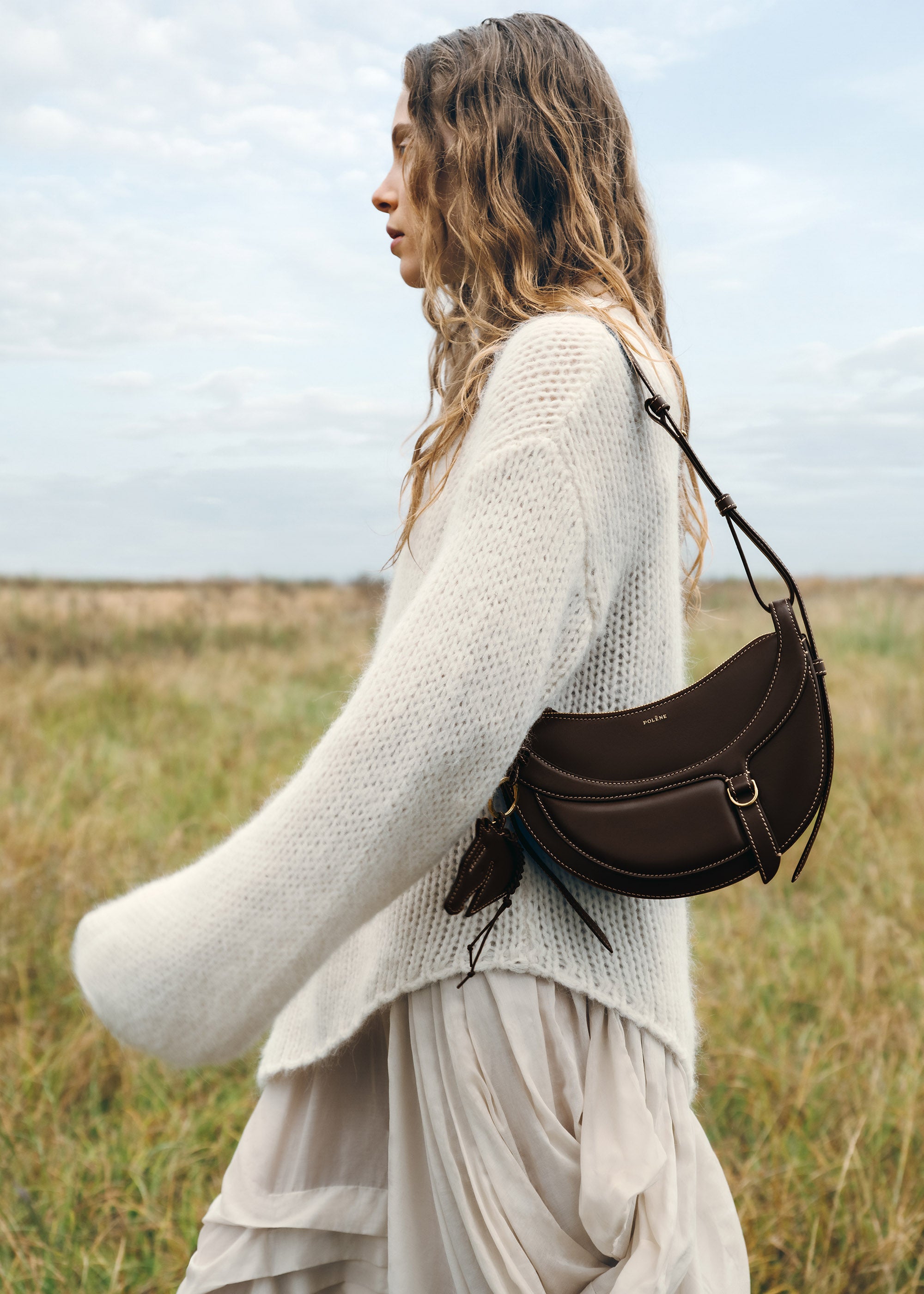 Polène I Bag - Numéro Dix - Galop Ebony – Polène US