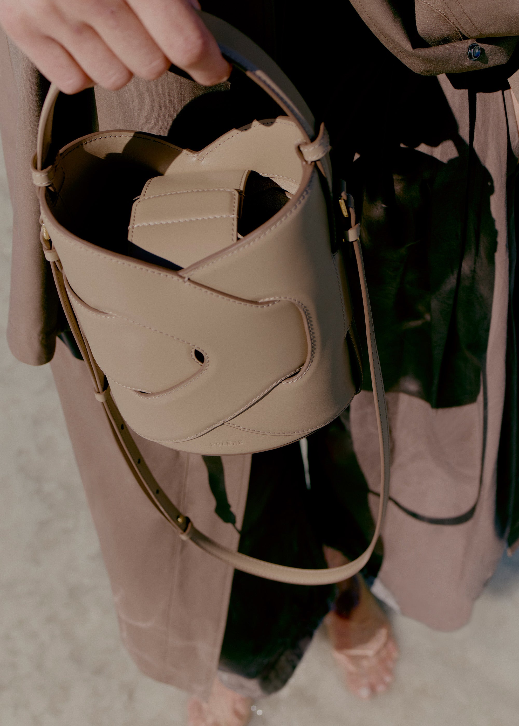 Polène | Bag - Nodde Seau - Taupe