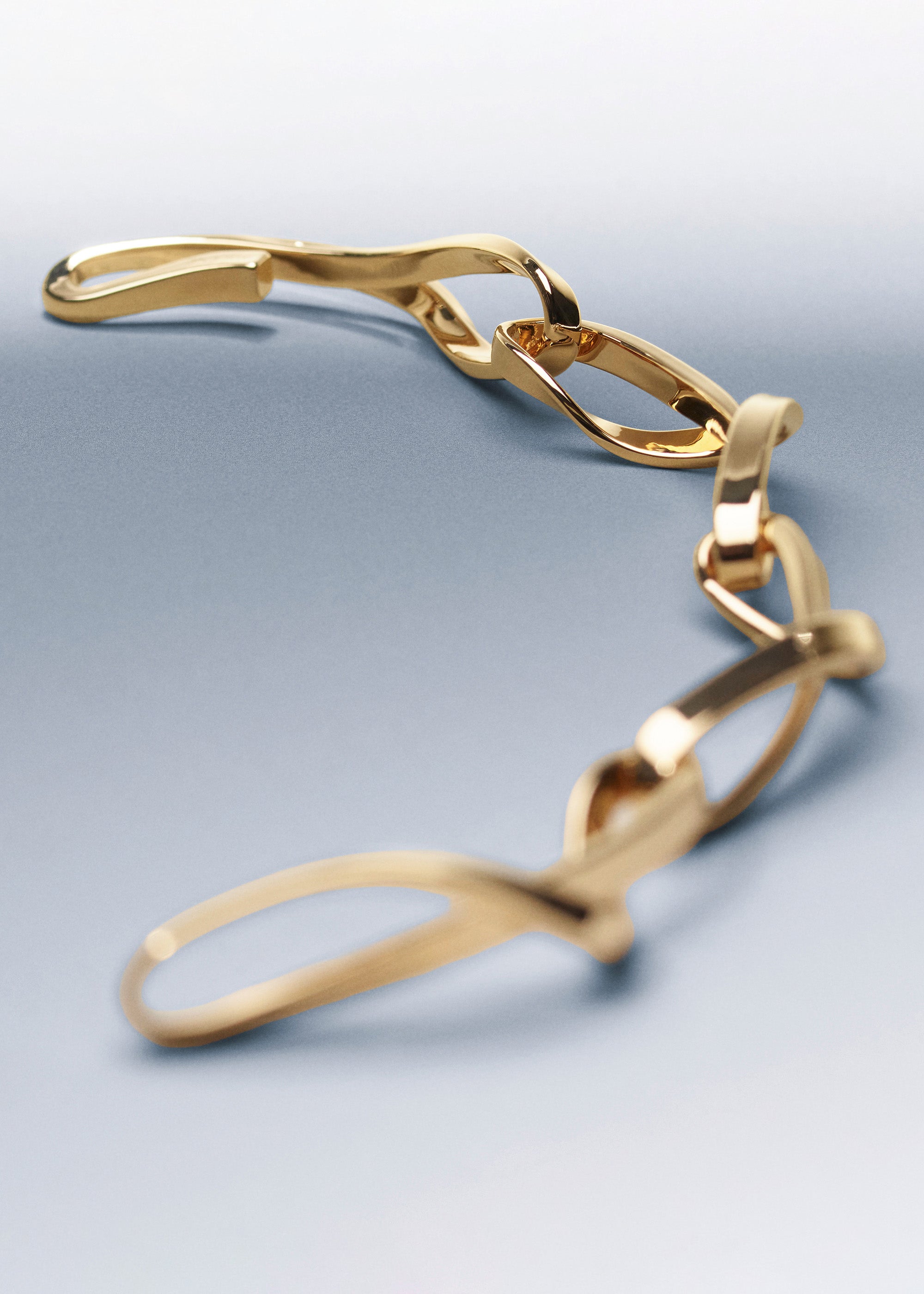 POLÈNE ゴールド　チェーン　ブレスレット Polène | Chain Bracelet - Éole - Gold in 24-carat gold gilding