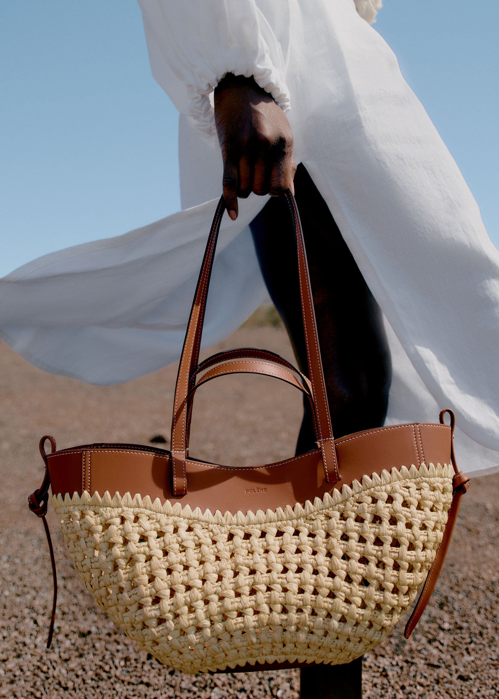 Polène | Bag - Cyme Mini - Raffia