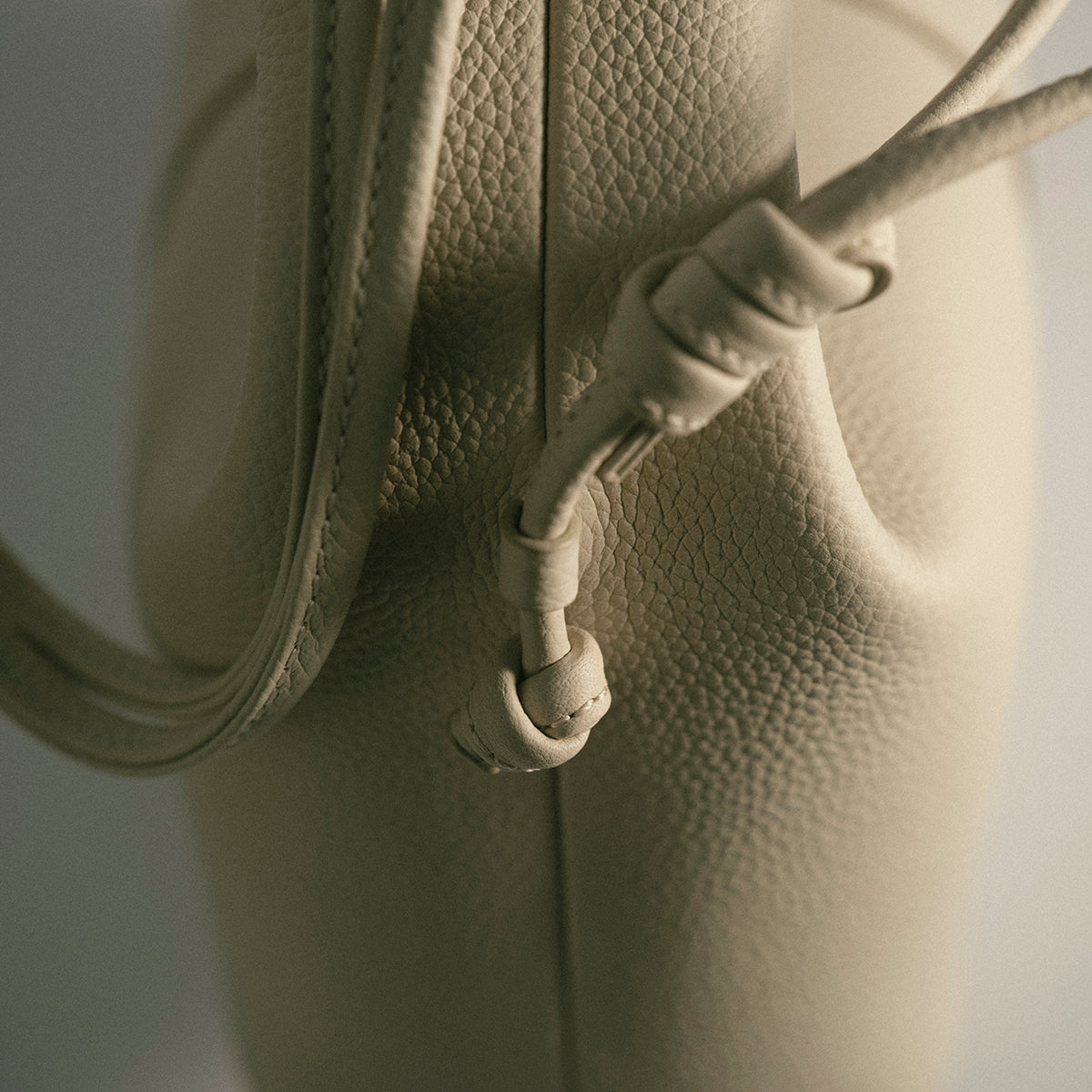 Polène | Bag - Béri - Textured Chalk – Polène US