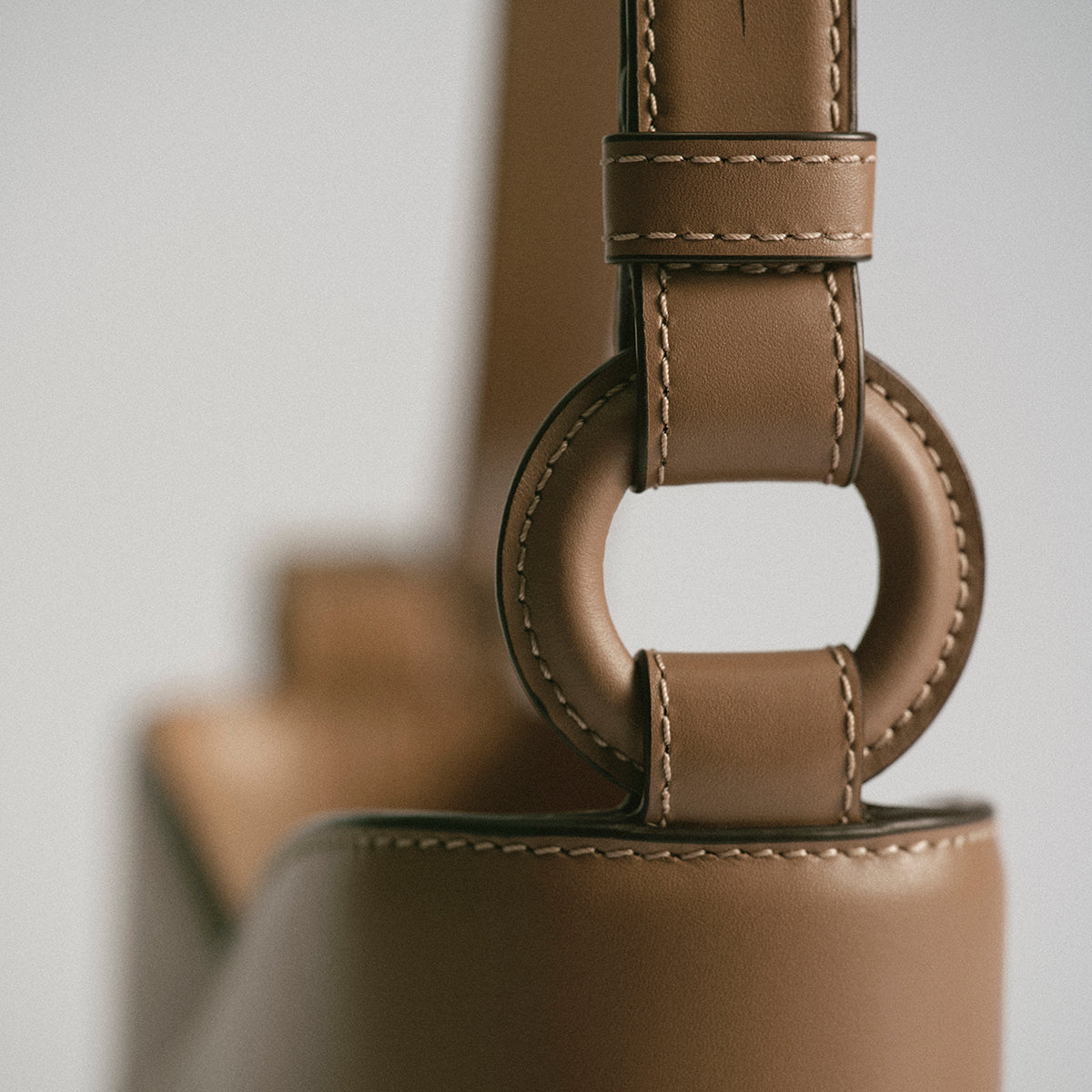 Polène | Bag - Nodde Hobo - Smooth Cognac – Polène US