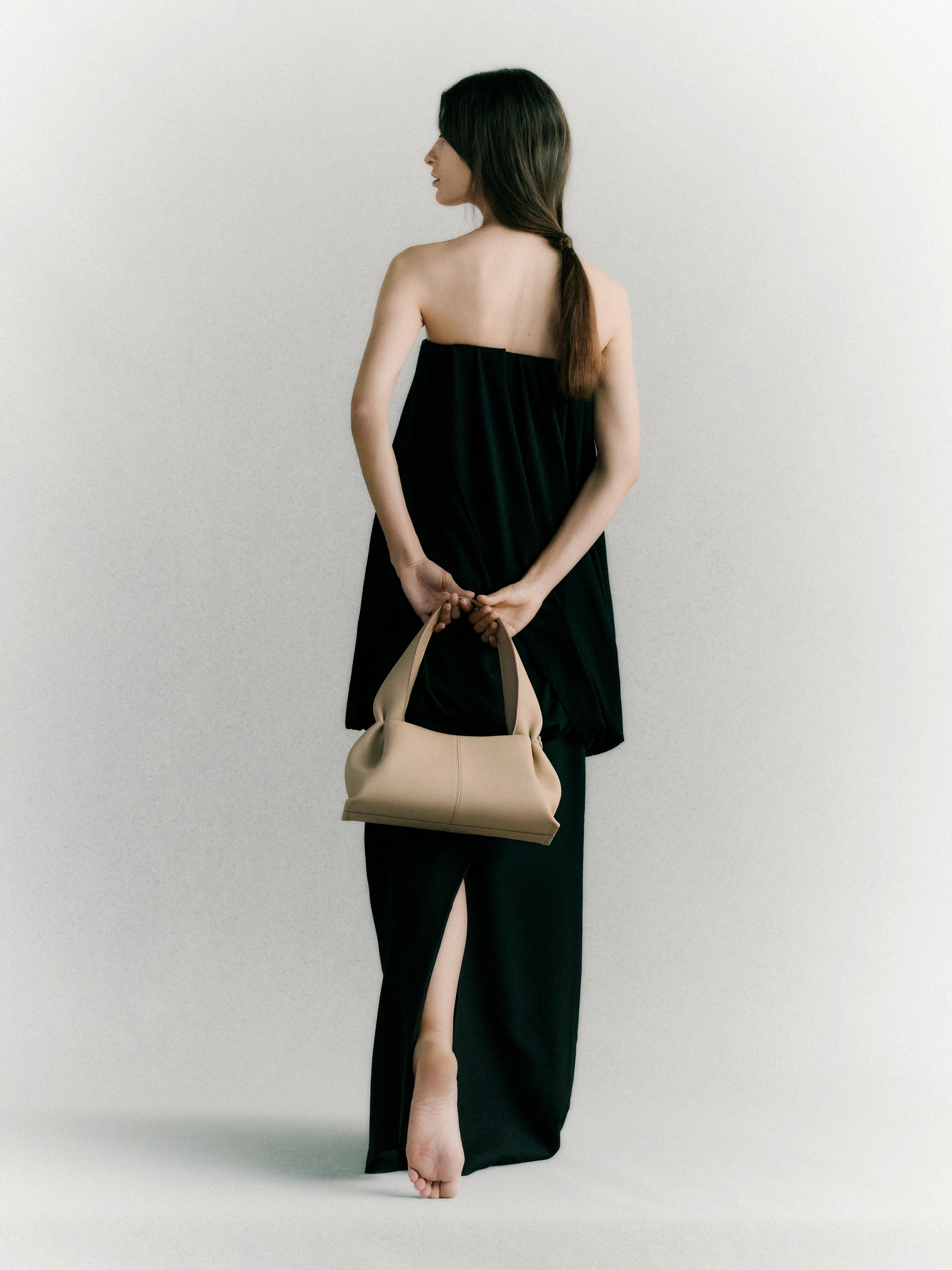 POLENE NEUF ブラック Polène | バッグ - Numéro Neuf - ブラック テクスチャード